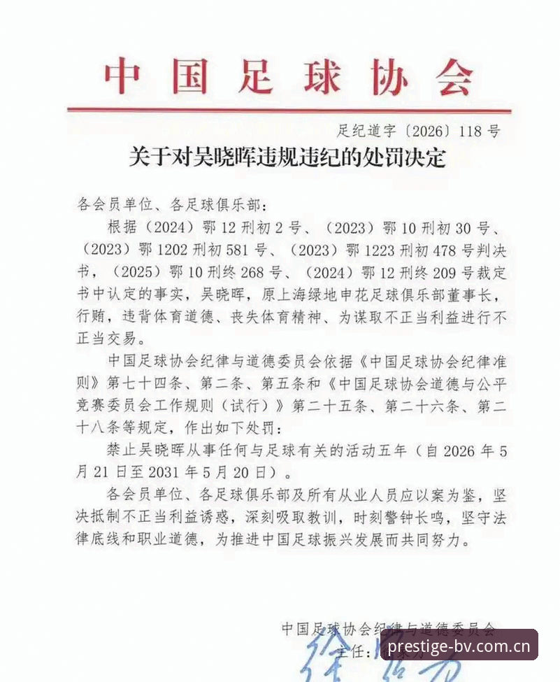 足协禁足名单与行业清理：深度解析违纪行为与平台体验对比